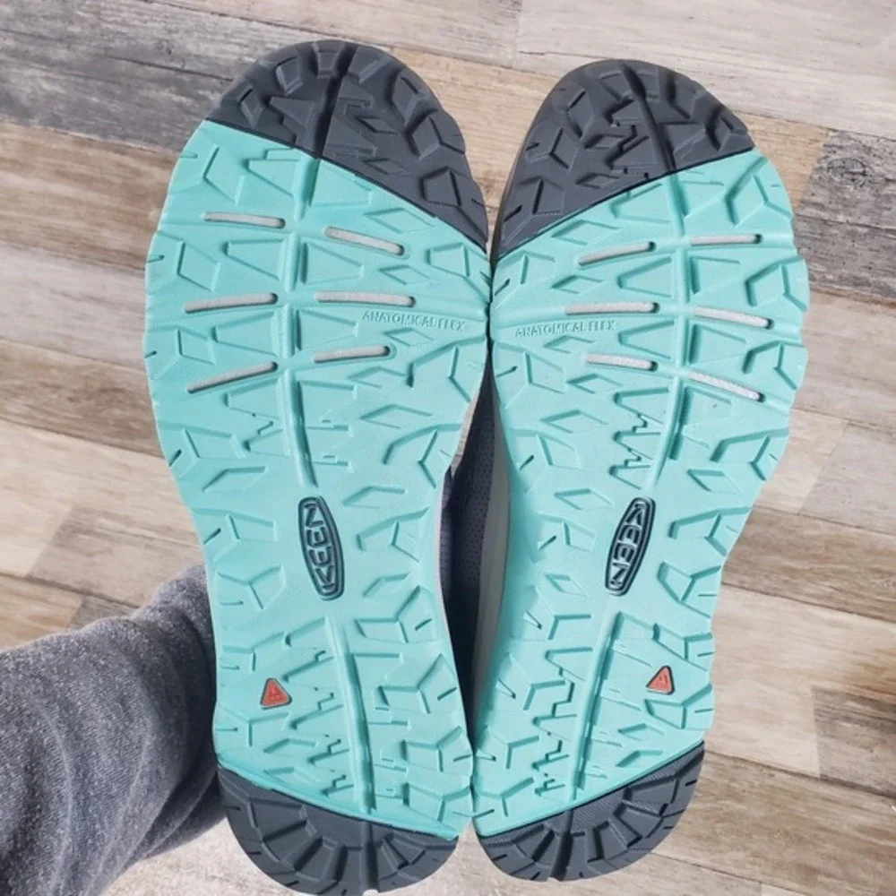 Keen Terradora II‎ Vent Womens Shoes Sz 10.5 Drizzle Ocean Wave Hiking Sneakers